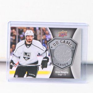 Drew Doughty UD Game-Used Jersey Hockey Card L.A. Kings GJ-DD 2016/17